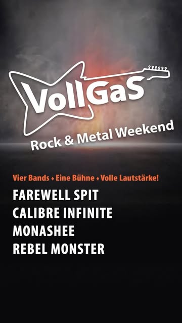 Hört auf @calibre_infinite und gebt VOLLGAS beim Rock- und Metal-Wochenende 2026! 🎸🔥

Tickets unter bruehl.de/ticketshop (Link in der Bio!)

🗓️ 6. und 7. März 2026
📍 Galerie im Schloss

#stadtbrühl #v…