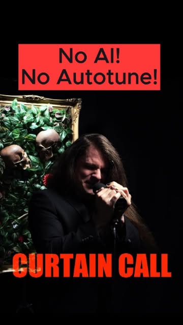 AI COULD NEVER... 💀 Have you seen the new  onetake-live-singthrough @petercinfinite made for our song CURTAIN CALL? It's an impressive showcase of raw emotion and control of the human voice! 🔥 For the…
