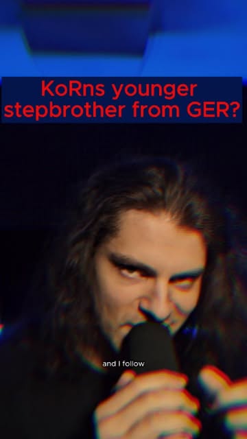 Is this true? 🤔 What do you think? 
Our new single Down the Drain definitely drew some inspiration by one of pur favorite bands KoRn. Especially in the vocals. 
Btw during the last gig at MTC we shot …