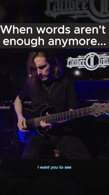 This part tells you all you need to know! 🎸 This melodic guitar breakdown follows a long buildup which refernces wise words by Chester Bennington.

Watch the full video on YT! 👀

#guitarplaythrough #m…